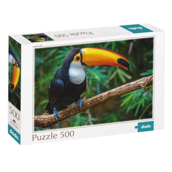 Puslespil "Toucan" 500 brikker farverigt puslespil sæt til børn voksne 300400