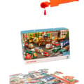 Miniatyrbild 5 av 6: Observationspussel "On the Road" 80 bitar pussel Transportmedel 300370