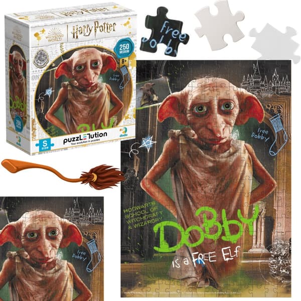 Puslespil "Harry Potter - Dobby" 250 brikker puslespil til børn sæt 200497