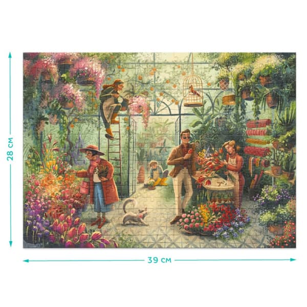 Pussel "Flower Shop" 300 bitar pusselset för barn och vuxna 300590