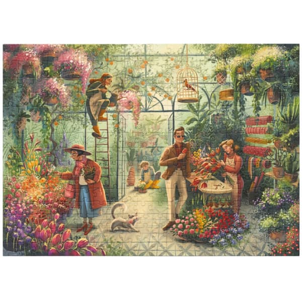 Pussel "Flower Shop" 300 bitar pusselset för barn och vuxna 300590