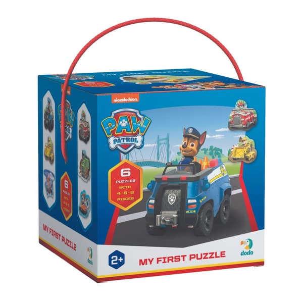 Pussel 4-6-8 bitar "Paw Patrol" Sex pusselset för barn 200535