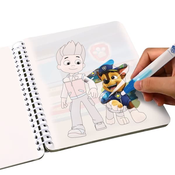 Vattenmålningsset "Paw Patrol" Bilderbok Penselhundar 200444