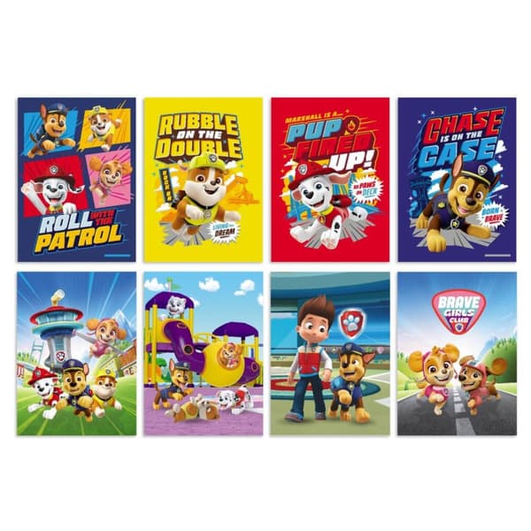 Vattenmålningsset "Paw Patrol" Bilderbok Penselhundar 200444