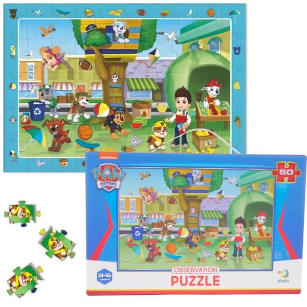Paw Patrol Observation Puslespil 50 brikkers puslespilsæt 200464