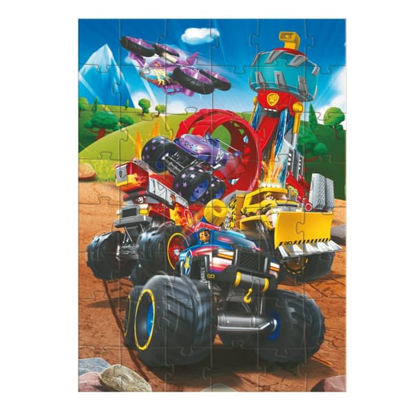Paw Patrol -pulma-ajoneuvot, 48-osainen palapelisarja lapsille 200524