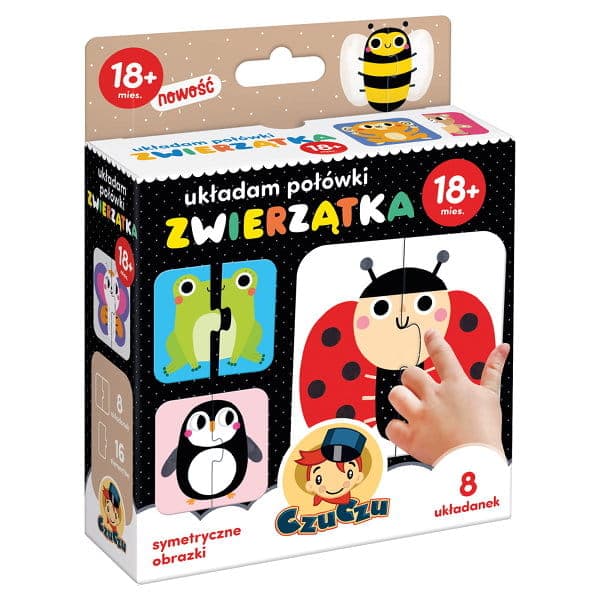 Jeg arrangerer halvdelene af Animal 18m+, Czuczu