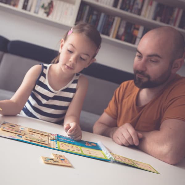 Magnetisk rejsepuslespil On the Beach 6+, Smart Games