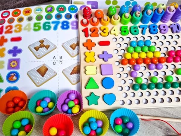FISKSORTERING MONTESSORI UTBILDNINGSLEKAK