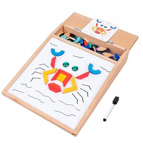 TRÄPUSSEL LOGIK SPEL MONTESSORI