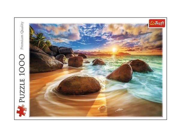 Puslespil 1000 Samudra Beach Indien Trefl
