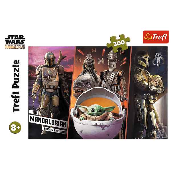Puslespil 300 Mystisk Yoda Star Wars Mandalorian Trefl 8+