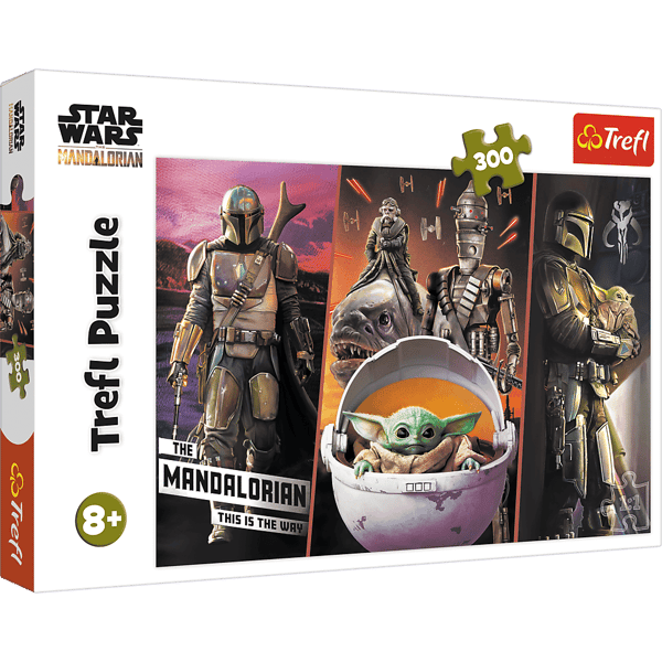 Puslespil 300 Mystisk Yoda Star Wars Mandalorian Trefl 8+