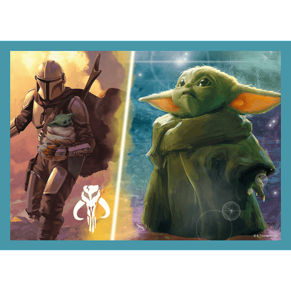 4in1 Star Wars Mandalorian Trefl 4+ palapeli