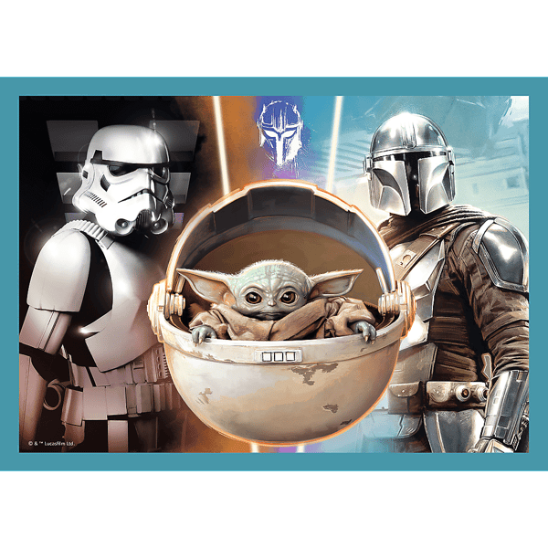 4in1 Star Wars Mandalorian Trefl 4+ palapeli