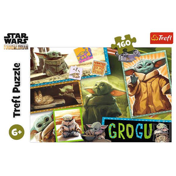 Puslespil 160 Star Wars Mandalorian Castle Baby Yoda Trefl 6+