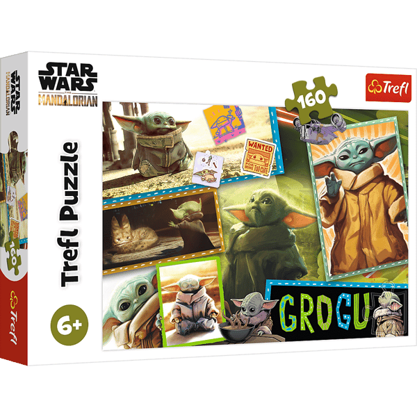Puslespil 160 Star Wars Mandalorian Castle Baby Yoda Trefl 6+