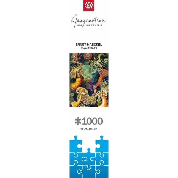 Puzzle Cenega Publishing Ernst Haeckel Criaturas marinas 1000 Pieces