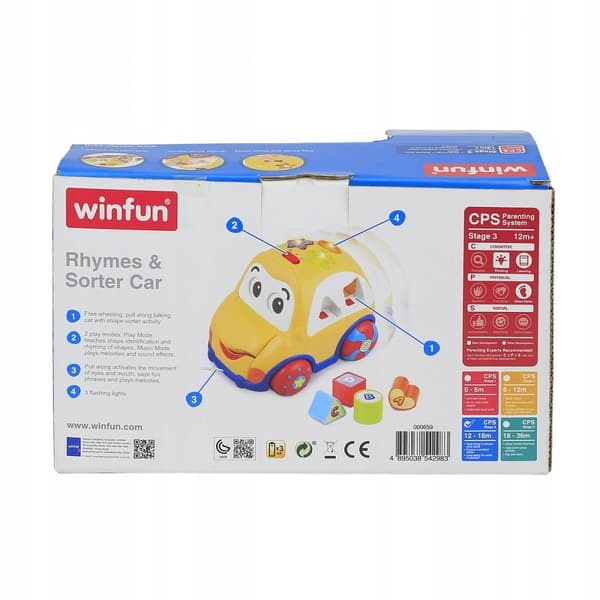 Bilsnakker på polsk sorteringsværktøj Winfun Car Wesołek 000659 POLSK VERSION