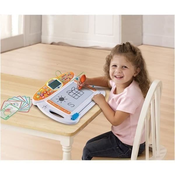 VTECH Magic Slate - Magi'Ardoise Lärande Skrivtavla - Bokstäver, Ljud och Animationer