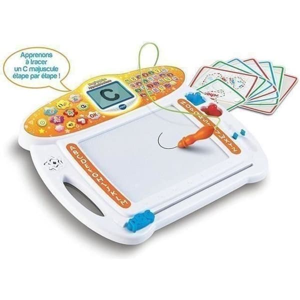 VTECH Magic Slate - Magi'Ardoise Lärande Skrivtavla - Bokstäver, Ljud och Animationer Multifärg