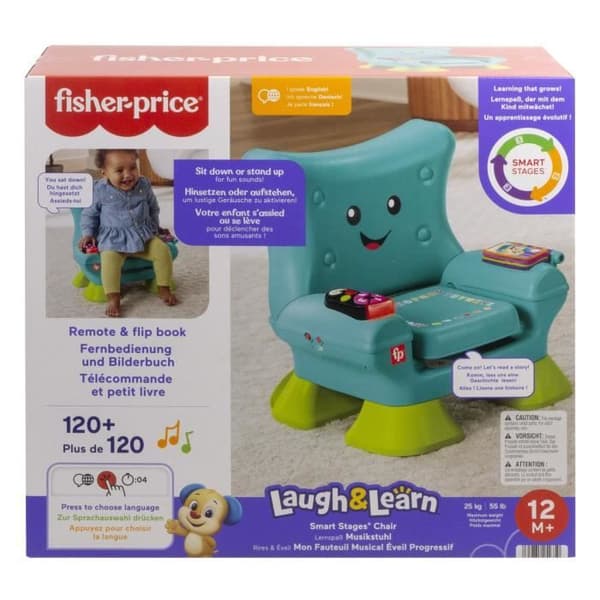 Fisher-Price-Latter og Opvågning-Elektronisk Progressiv Opvågningsstol HYR97