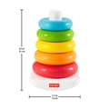 Miniatyrbild 5 av 6: Fisher-Price - Regnbågspyramid - Leksak för tidigt lärande - Från 6 månader GRF09