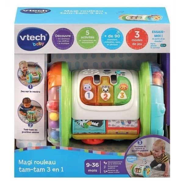 VTECH MAGI TAM-TAM ROLLER 3 IN 1