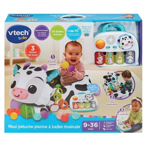 VTECH MAXI PLYSH MUSIKALSK BOLDPOL