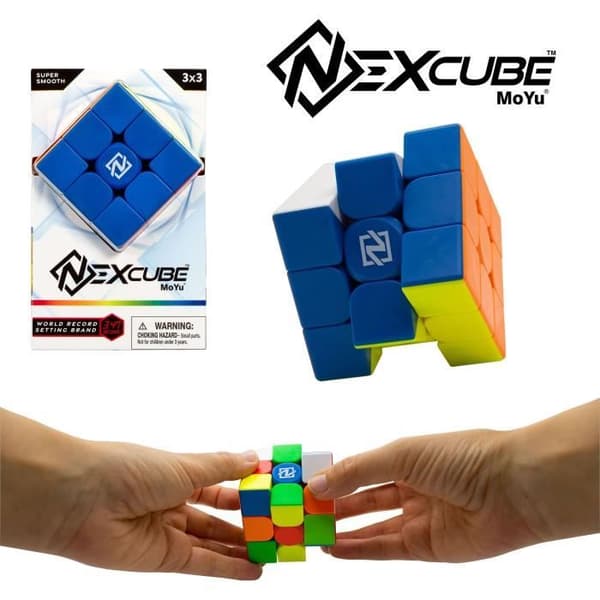 Nexcube 3x3 + 2x2 klassinen palapelikuutio - MoYu - monivärinen - ulkokäyttöön - uusi