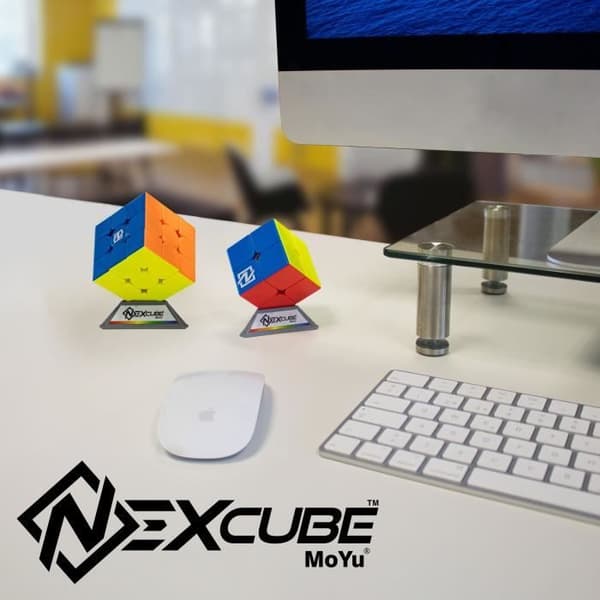 Nexcube 3x3 + 2x2 klassinen palapelikuutio - MoYu - monivärinen - ulkokäyttöön - uusi