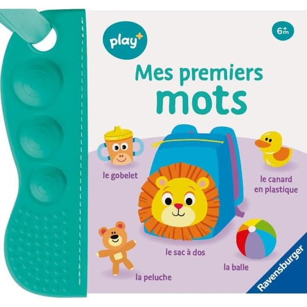Ravensburger play+, Flip & pop - Mine første ord, Bog, Første alder, baby
