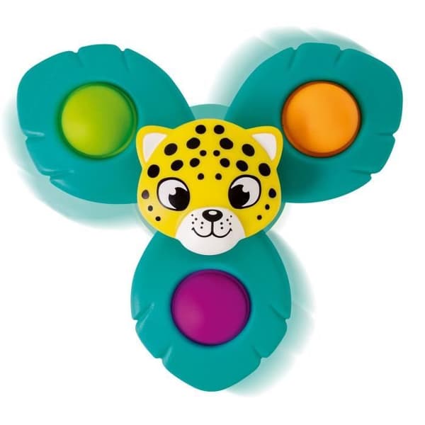Ravensburger -PLAY+ - Babysnurra Leopard - Från 6 månader - Fransk version - 34012