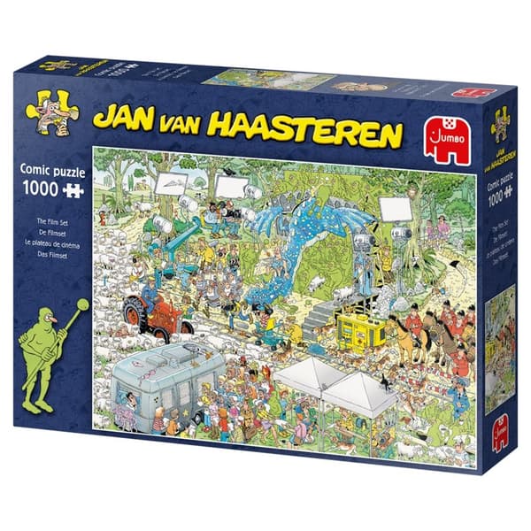 Jan van Haasteren The TV Studios 1000 kpl palapeli 1000 kpl Sarjakuvat