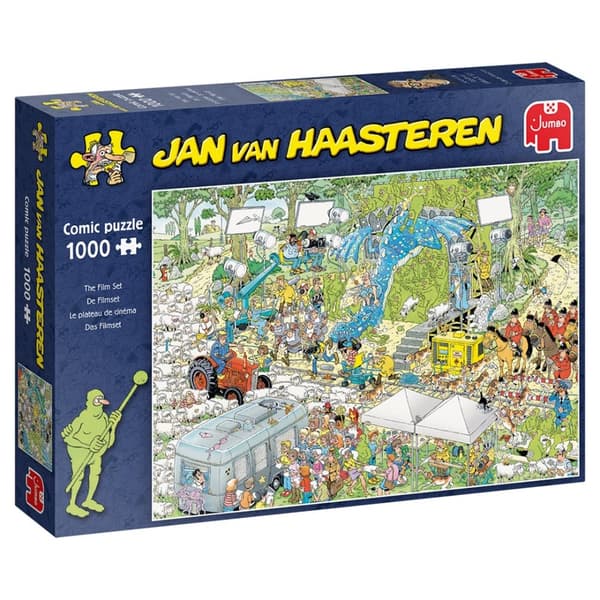 Jan van Haasteren The TV Studios 1000 kpl palapeli 1000 kpl Sarjakuvat