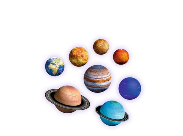 Ravensburger 3D-pussel med planetsystemet