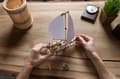Miniatyrbillede 5 af 10: 3D Træpuslespil Ocean Yacht uGEARS