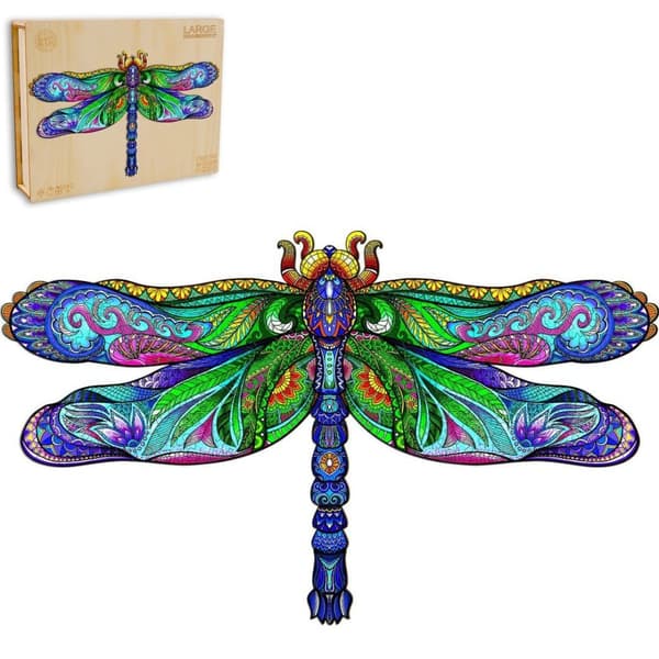 Træpuslespil Royal Dragonfly XL