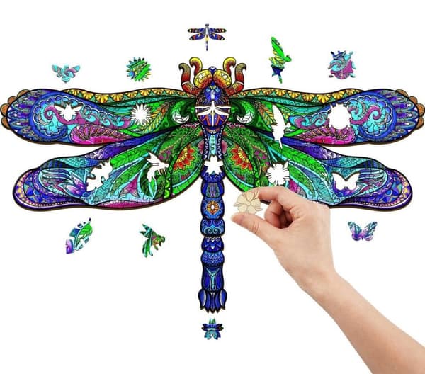 Træpuslespil Royal Dragonfly XL