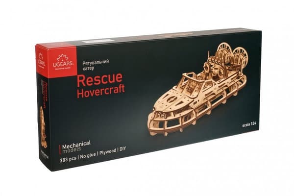 3D-puinen palapeli uGEARS Pelastusleijulaiva