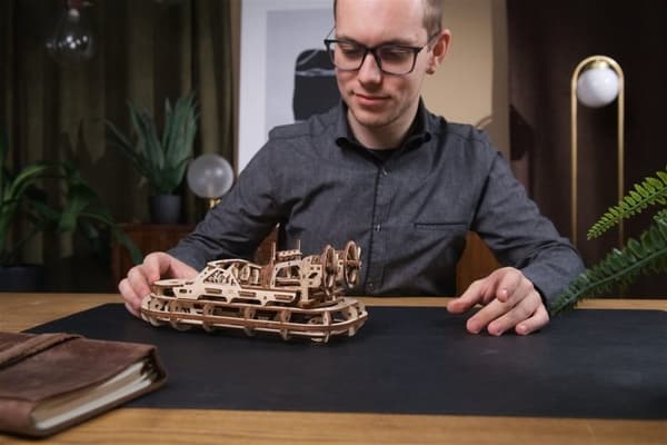 3D-puinen palapeli uGEARS Pelastusleijulaiva