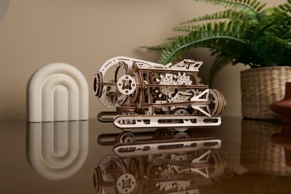3D Träpussel Steampunk Ubåt uGEARS Smart