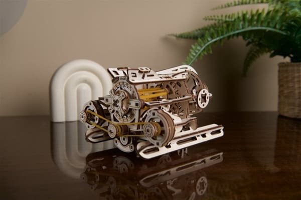 3D Träpussel Steampunk Ubåt uGEARS Smart