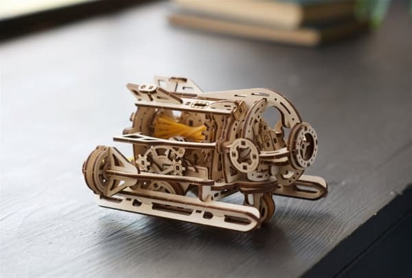 3D Träpussel Steampunk Ubåt uGEARS Smart