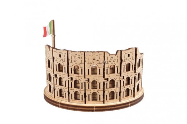 3D træpuslespil Colosseum uGEARS