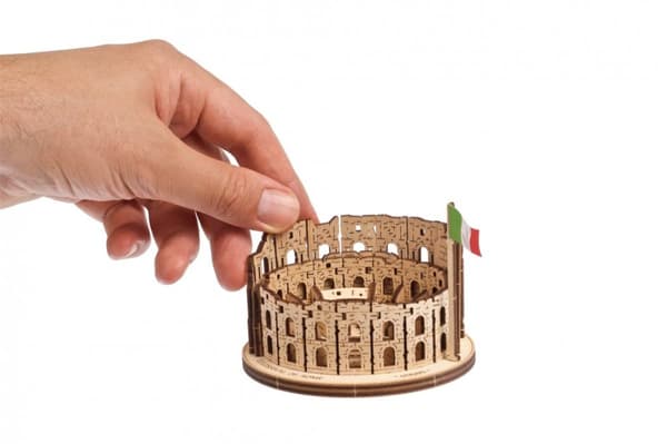 3D træpuslespil Colosseum uGEARS