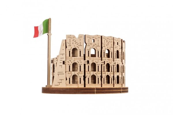 3D træpuslespil Colosseum uGEARS