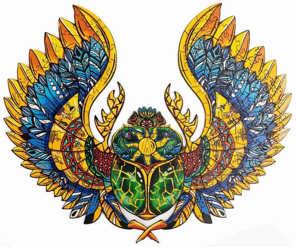 Träpussel UNDERBARA SCARAB M