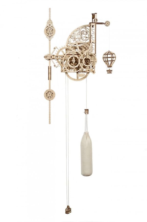 3D Puslespil Mekanisk Vægur Aero Clock uGEARS