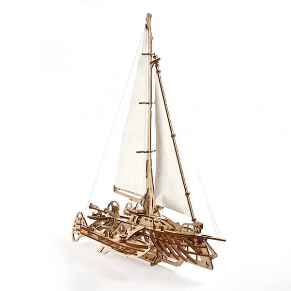 3D Träpussel Segelbåt uGEARS